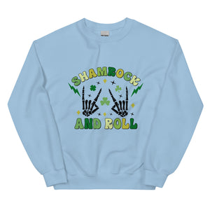 'Shamrock & Roll' Unisex Sweatshirt