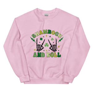 'Shamrock & Roll' Unisex Sweatshirt