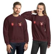 Load image into Gallery viewer, &#39;I&#39;m On The Nice List&#39; Unisex Sweatshirt
