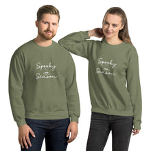 Load image into Gallery viewer, &#39;Spooky Season&#39; Witch Hat Unisex Sweatshirt
