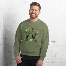 Load image into Gallery viewer, &#39;Shamrock &amp; Roll&#39; Unisex Sweatshirt
