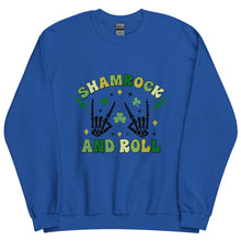 Load image into Gallery viewer, &#39;Shamrock &amp; Roll&#39; Unisex Sweatshirt
