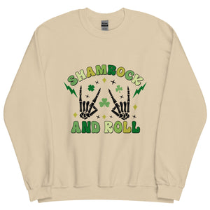 'Shamrock & Roll' Unisex Sweatshirt