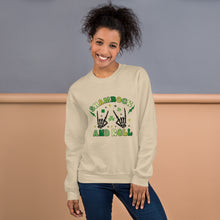 Load image into Gallery viewer, &#39;Shamrock &amp; Roll&#39; Unisex Sweatshirt
