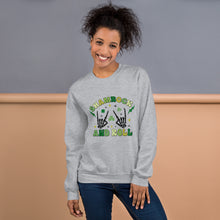 Load image into Gallery viewer, &#39;Shamrock &amp; Roll&#39; Unisex Sweatshirt
