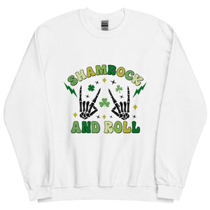 'Shamrock & Roll' Unisex Sweatshirt