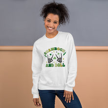 Load image into Gallery viewer, &#39;Shamrock &amp; Roll&#39; Unisex Sweatshirt
