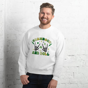 'Shamrock & Roll' Unisex Sweatshirt