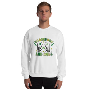 'Shamrock & Roll' Unisex Sweatshirt