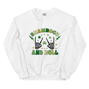 'Shamrock & Roll' Unisex Sweatshirt