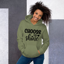 Load image into Gallery viewer, &#39;Choose To Shine&#39; Unisex Hoodie
