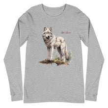 Load image into Gallery viewer, &#39;Winter Wolf&#39; Unisex Long Sleeve Tee
