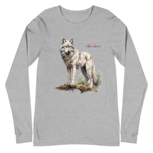 'Winter Wolf' Unisex Long Sleeve Tee