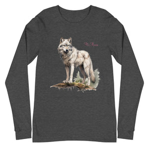 'Winter Wolf' Unisex Long Sleeve Tee