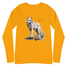 Load image into Gallery viewer, &#39;Winter Wolf&#39; Unisex Long Sleeve Tee
