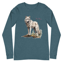 Load image into Gallery viewer, &#39;Winter Wolf&#39; Unisex Long Sleeve Tee
