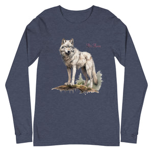 'Winter Wolf' Unisex Long Sleeve Tee