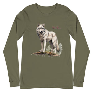 'Winter Wolf' Unisex Long Sleeve Tee