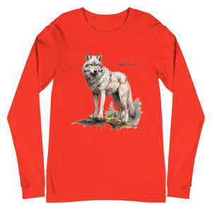 'Winter Wolf' Unisex Long Sleeve Tee