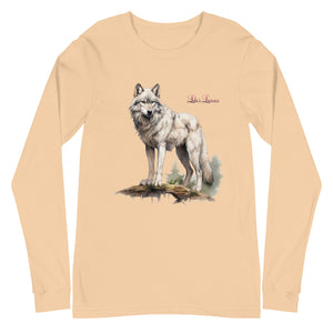 'Winter Wolf' Unisex Long Sleeve Tee