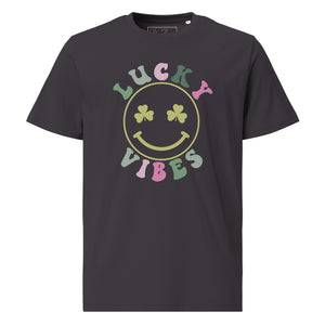 'Lucky Vibes' Unisex Organic Cotton T-Shirt