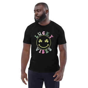 'Lucky Vibes' Unisex Organic Cotton T-Shirt