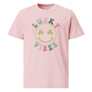 'Lucky Vibes' Unisex Organic Cotton T-Shirt