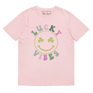 'Lucky Vibes' Unisex Organic Cotton T-Shirt