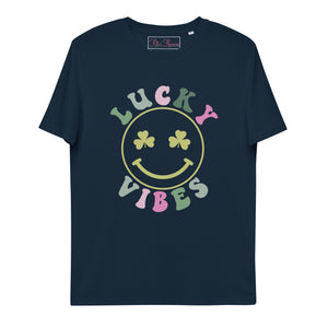 'Lucky Vibes' Unisex Organic Cotton T-Shirt