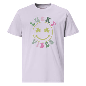 'Lucky Vibes' Unisex Organic Cotton T-Shirt