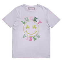 Load image into Gallery viewer, &#39;Lucky Vibes&#39; Unisex Organic Cotton T-Shirt
