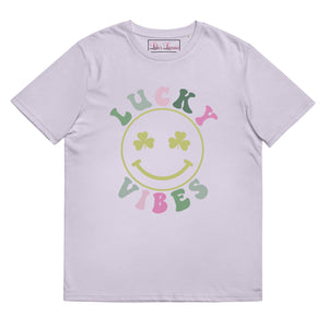 'Lucky Vibes' Unisex Organic Cotton T-Shirt