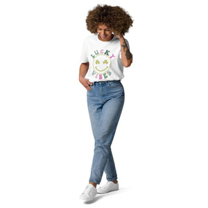 'Lucky Vibes' Unisex Organic Cotton T-Shirt