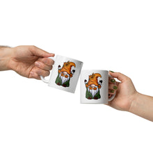 Load image into Gallery viewer, &#39;Autumn Gnome&#39; White Glossy Mug
