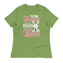 Load image into Gallery viewer, &#39;Some Bunny Needs Beer&#39; Women&#39;s Relaxed T-Shirt
