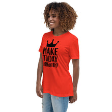 Load image into Gallery viewer, &#39;Make Today Amazing&#39; Women&#39;s Relaxed T-Shirt
