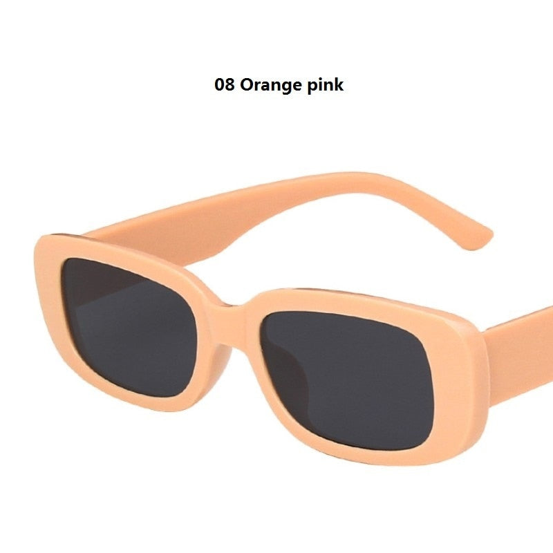 Rectangle Retro Sunglasses  Summer Fashion Trends in Women's Sunglasses –  Glam Bar Forty-Seven