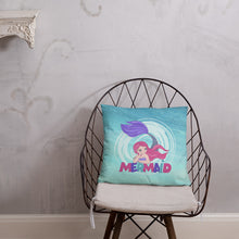 Load image into Gallery viewer, &#39;Under The Sea Mermaid&#39; Basic Pillow
