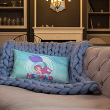 Load image into Gallery viewer, &#39;Under The Sea Mermaid&#39; Basic Pillow
