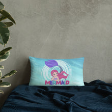 Load image into Gallery viewer, &#39;Under The Sea Mermaid&#39; Basic Pillow
