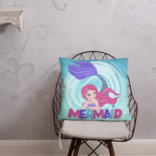 Load image into Gallery viewer, &#39;Under The Sea Mermaid&#39; Basic Pillow
