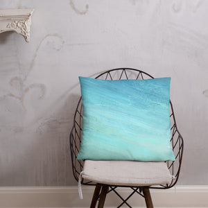 'Ocean Vibes' Basic Pillow