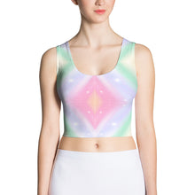 Load image into Gallery viewer, &#39;Pastel Rainbow Print&#39; Crop Top
