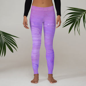 'Purple Pastel' Adult Leggings