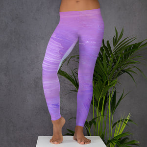 'Purple Pastel' Adult Leggings