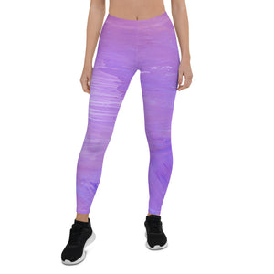 'Purple Pastel' Adult Leggings