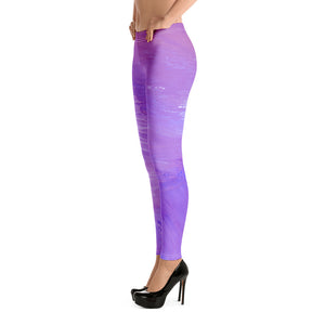 'Purple Pastel' Adult Leggings