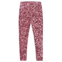 Load image into Gallery viewer, &#39;Pink Glitter Sparkle Print&#39; Adult Leggings
