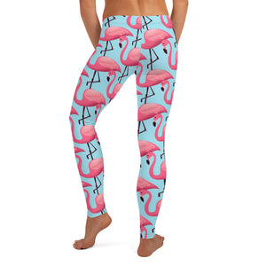 'Pink Flamingo' Adult Leggings