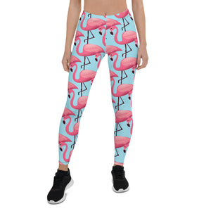 'Pink Flamingo' Adult Leggings